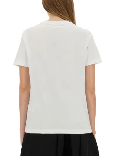 Kenzo White T-shirt With Print. In Multi