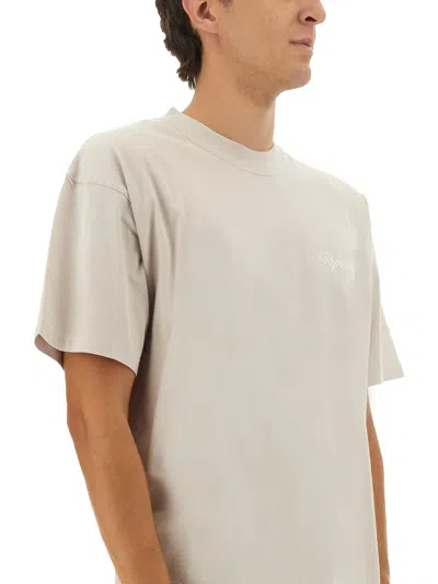 Represent Script Logo Tshirt In Neutral