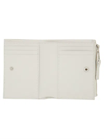 Diesel Leather Wallet In White