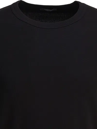 Tom Ford Item O-neck Short-sleeved T-shirt In Black