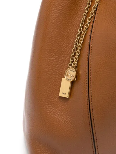 Chloé Spin Medium Leather Tote