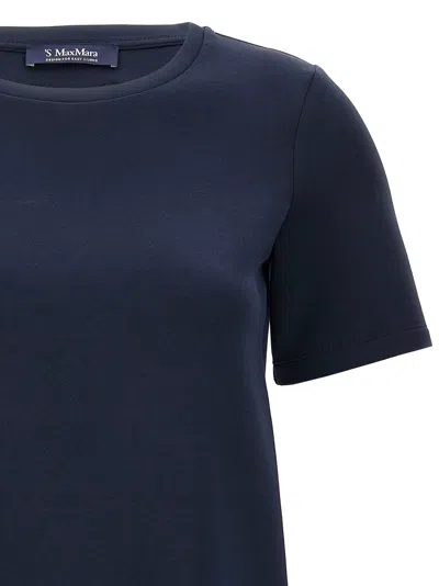 Max Mara Mxpdonata T-shirt In Blue