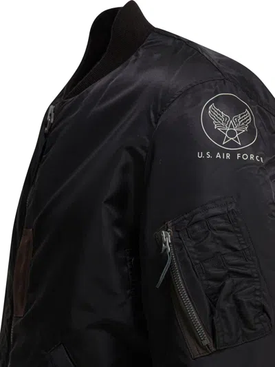Buzz Rickson's "ma-1" Bomber In Black
