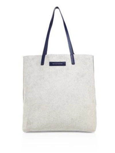 Want Les Essentiels De La Vie Logan Reversible Vertical Tote In Pebble