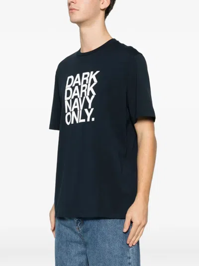 A.p.c. A. P.c. Printed T-shirt In Black
