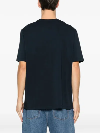 A.p.c. A. P.c. Printed T-shirt In Black