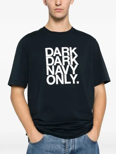 A.p.c. A. P.c. Printed T-shirt In Black