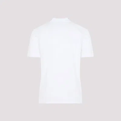 Givenchy Polo Shirt With Short Sleeves And Chest Pocket In White