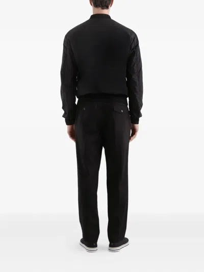 Dolce & Gabbana Bomber In Black