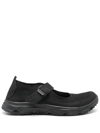 Salomon Rx Marie-jeanne Rubber-trimmed Mesh Sandals In Black