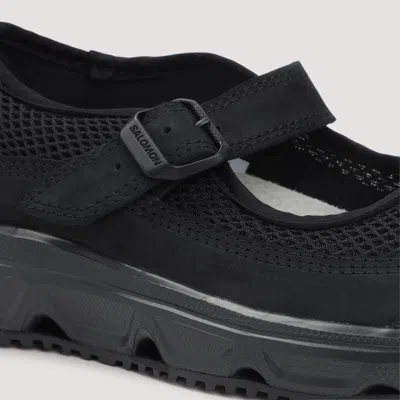 Salomon Rx Marie-jeanne Rubber-trimmed Mesh Sandals In Black