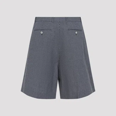 Givenchy Blue Cotton Shorts In Multi