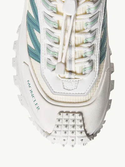Moncler Trailgrip Low Top Technical Sneakers In White