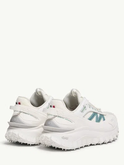 Moncler Trailgrip Low Top Technical Sneakers In White