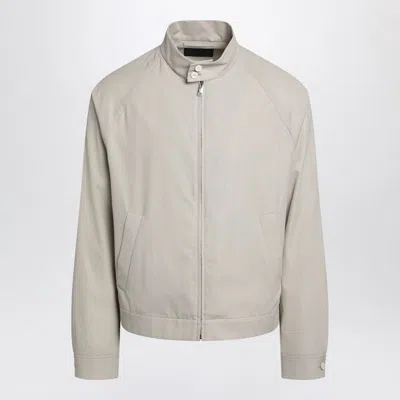 Prada Structured Jacket High Collar Button Cuffs