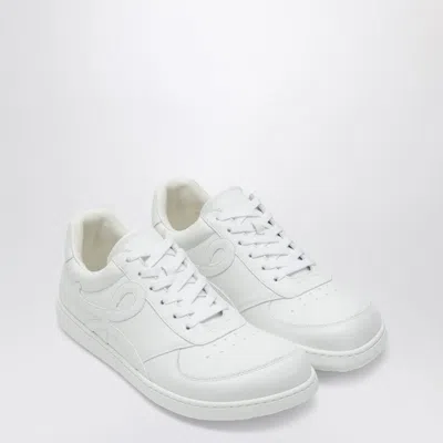 Loewe Jambo Sneaker In Soft Grained Calfskin Sneakers White In White