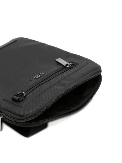 Hugo Boss Polyester Bag In Black
