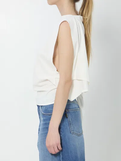 Jacquemus Moisson Open-back Top In White