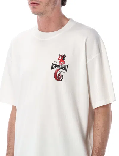 Represent The Viper Room Dice Graphic T-shirt In White