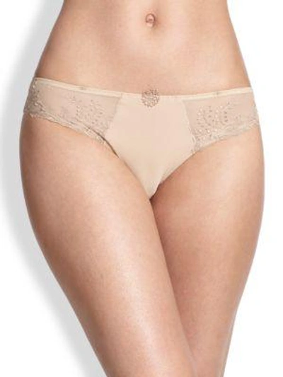 Shop Simone Perele Women's Delice Bikini Briefs In Nude