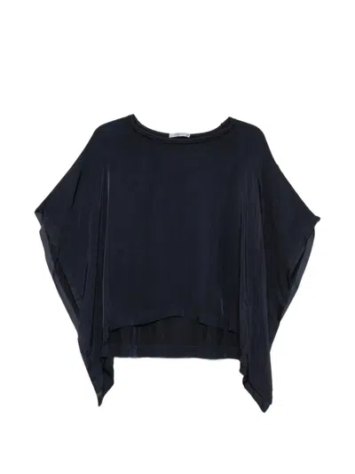 High Layered Top In Black