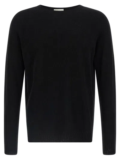 Ma'ry'ya Black Spongy Effect Sweater In Black