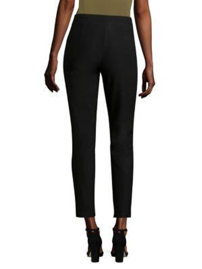 Shop Eileen Fisher Women's Slim Ankle Pants In Black