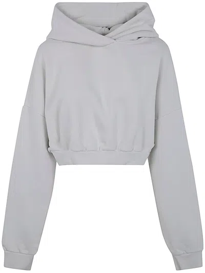 Entire Studios Cropped Heavy Hood In Gray