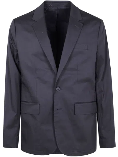 Michael Kors Tech Blazer Buttoned Cuffs In Black