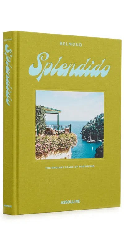 Assouline Splendido Radiant Stage Portofino Book In Green