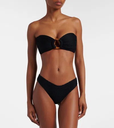 Montce Tori Bandeau Bikini Top In Multicolor