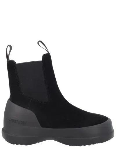 Moon Boot Luna Ankle Boots Elastic Side Panels