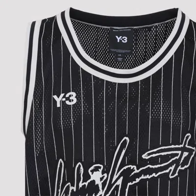 Y-3 Mens Black Elite 5 Basketball Woven Top Xl