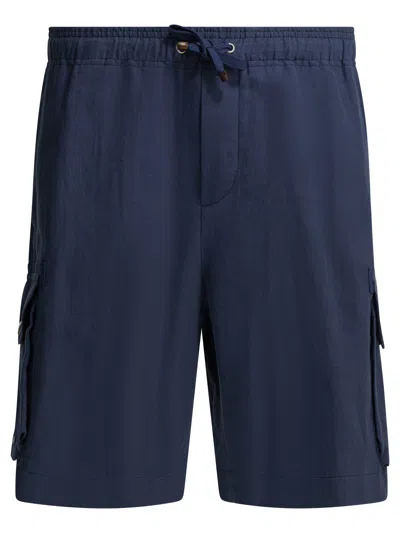Brunello Cucinelli Short Cargo In Multi
