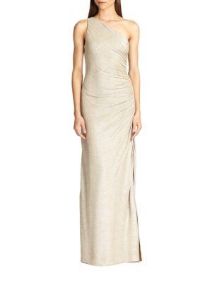 laundry by shelli segal silver dress