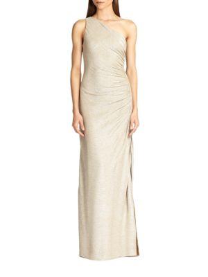 laundry by shelli segal silver dress