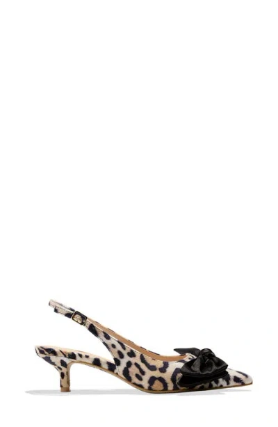 Jack Rogers Debra Slingback Pointed Toe Pump In Multi