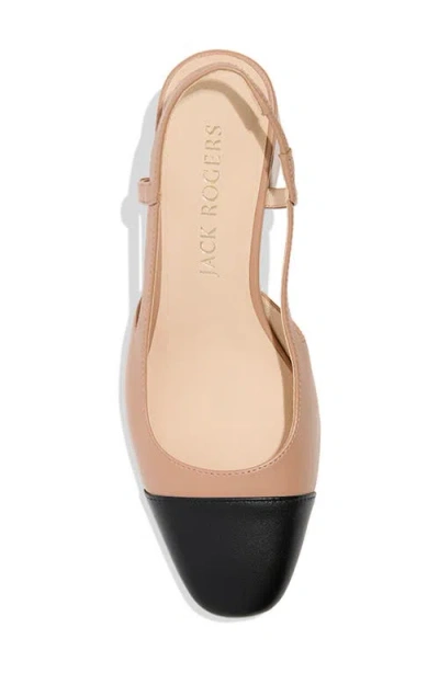 Jack Rogers Summer Cap Toe Slingback Sandal In Multi