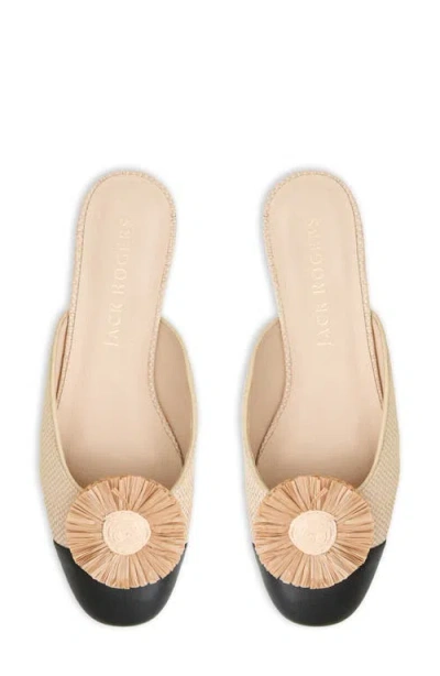 Jack Rogers Tinsley Flat Mule In Black