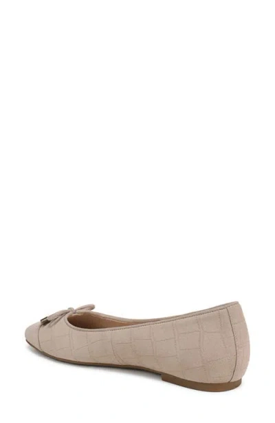 Vionic Klara Cap Toe Ballet Flat In Neutral