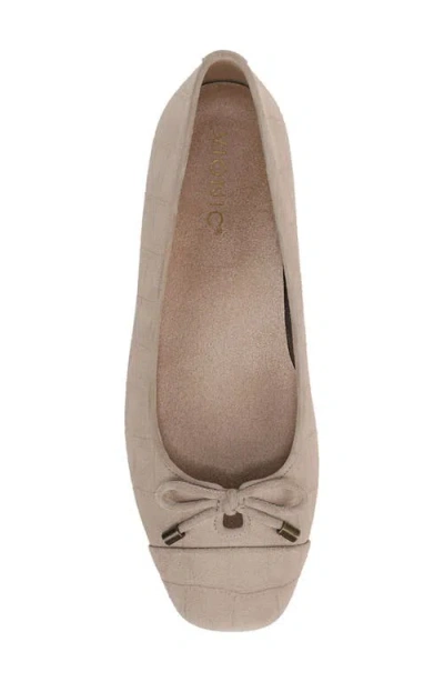 Vionic Klara Cap Toe Ballet Flat In Neutral