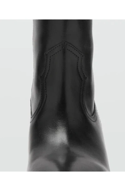 Mango Lorrain Western Boot In Multi