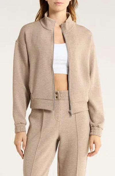 Spanx Airessentials Brushed Jacket In Gray