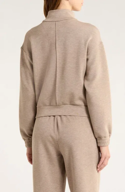 Spanx Airessentials Brushed Jacket In Gray