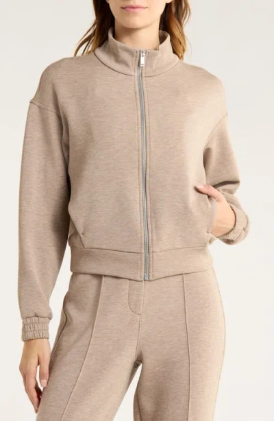 Spanx Airessentials Brushed Jacket In Gray