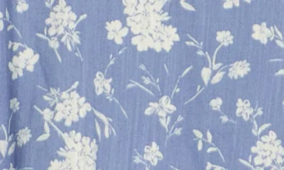 Abound Printed Minidress In Blue