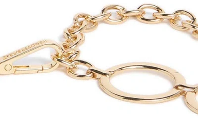 Steve Madden Oversize Oval Ring Chain Belt In Pattern