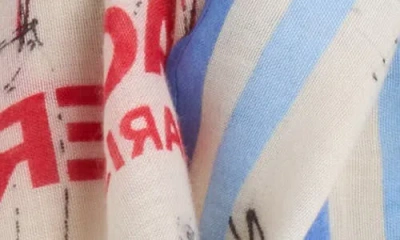 Karl Lagerfeld Paris Spring Studio Oversize Wrap In Multi
