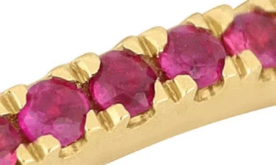 Bony Levy Stackable Ruby Ring In Gold
