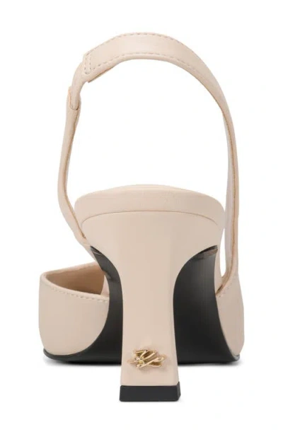 Karl Lagerfeld Sheenz Pointed Toe Slingback Pump In Multi